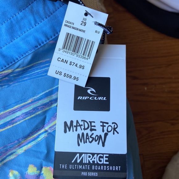 Ripcurl mens bathing suit - Picture 2 of 4